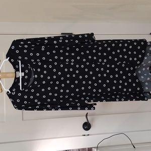 Chicos Black white Tunic Dress